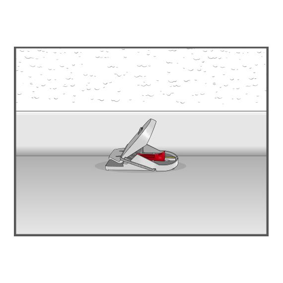 Mausefalle PRO Supercat inkl. Köder