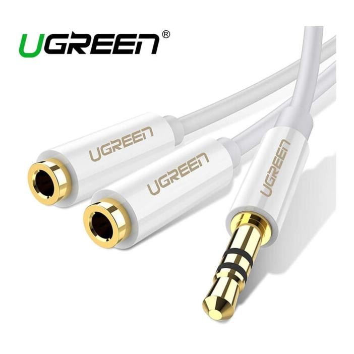 Image of Ugreen 3.5mm Stereo Audio Splitter - Weiss bei Hauptner.ch
