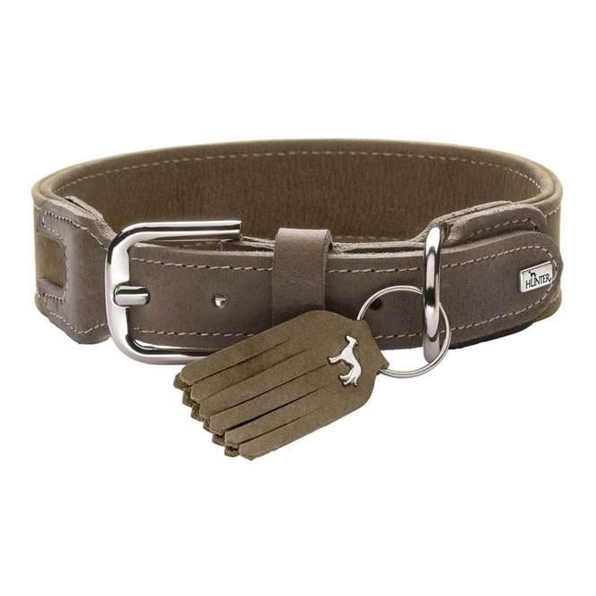 Image of Hunter Halsband Hunting Special - Nubuk-olivgrün bei Hauptner.ch