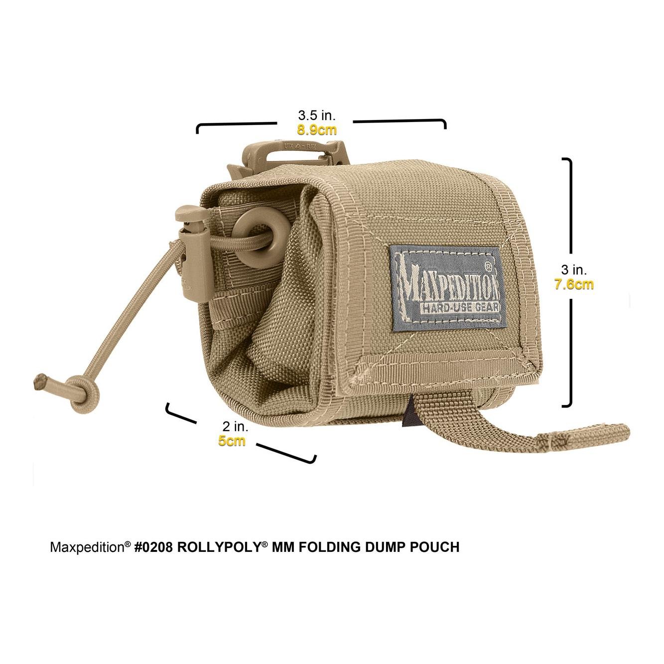 Rollypoly Falttasche - OD Grün