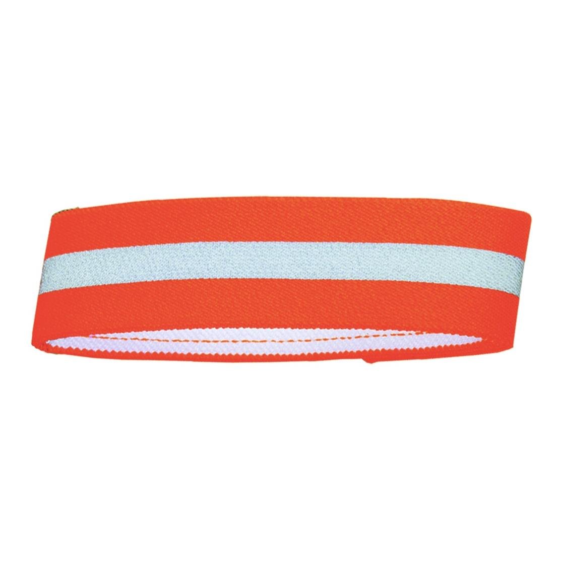 Warnband mit Klettverschluss 35 mm breit - orange