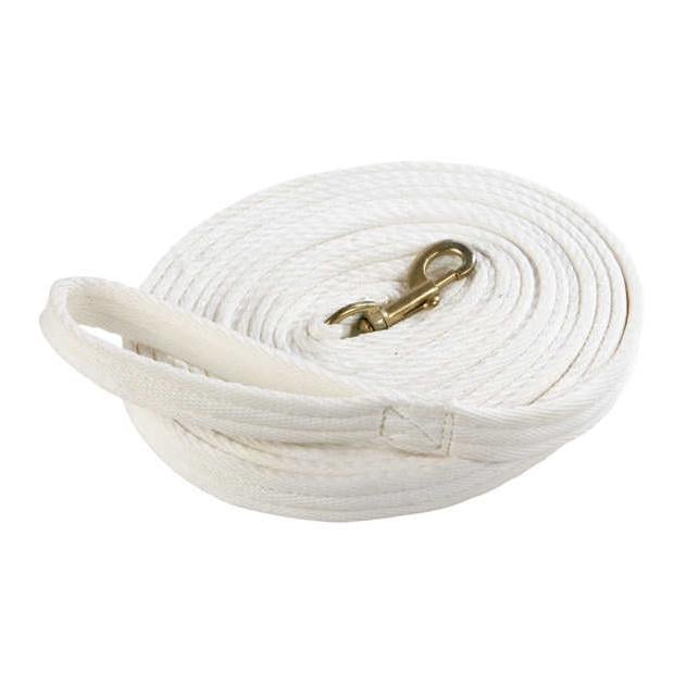 Image of Waldhausen Longierleine Griffy - weiss bei Hauptner.ch