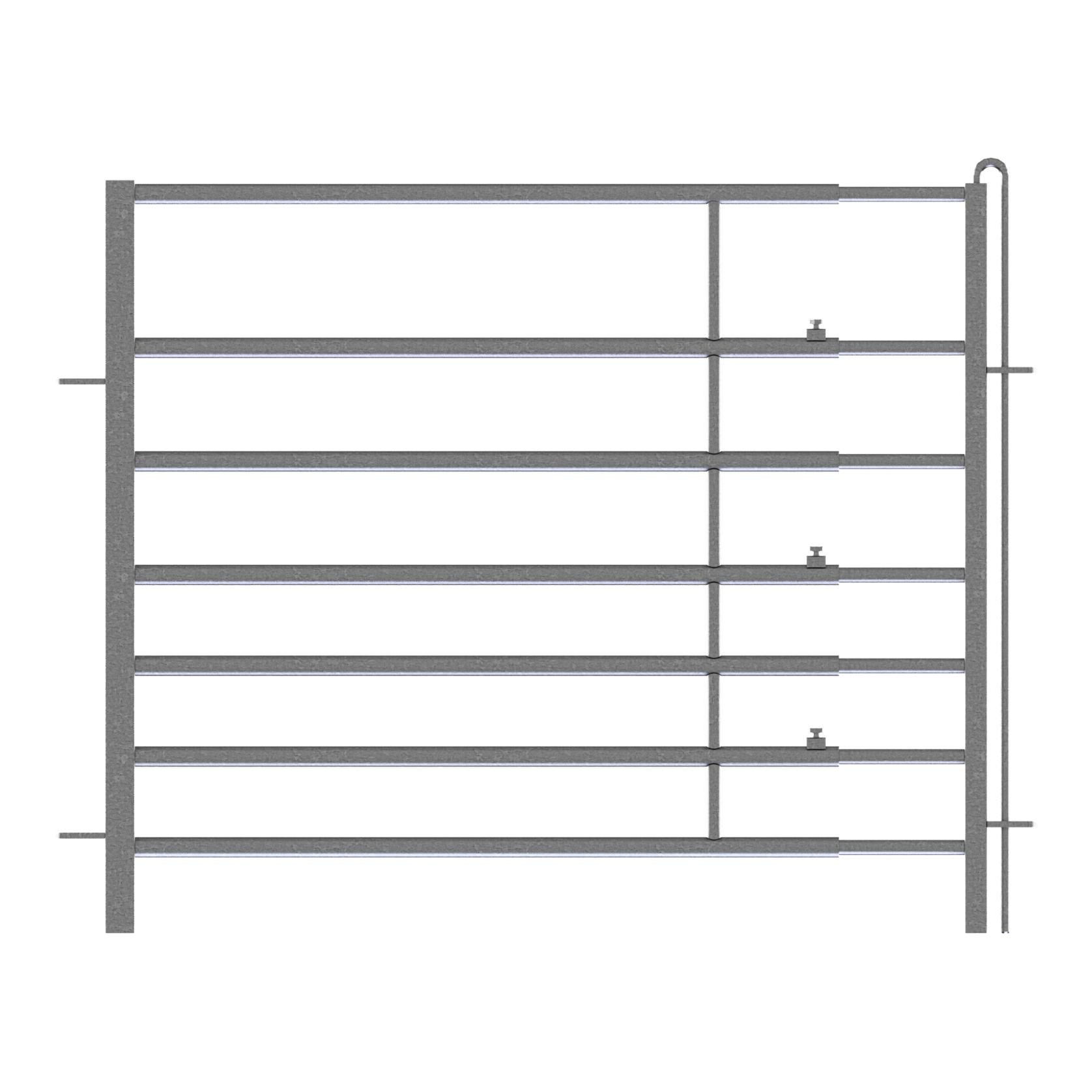 Claie avec barre de raccordement incluse, réglable