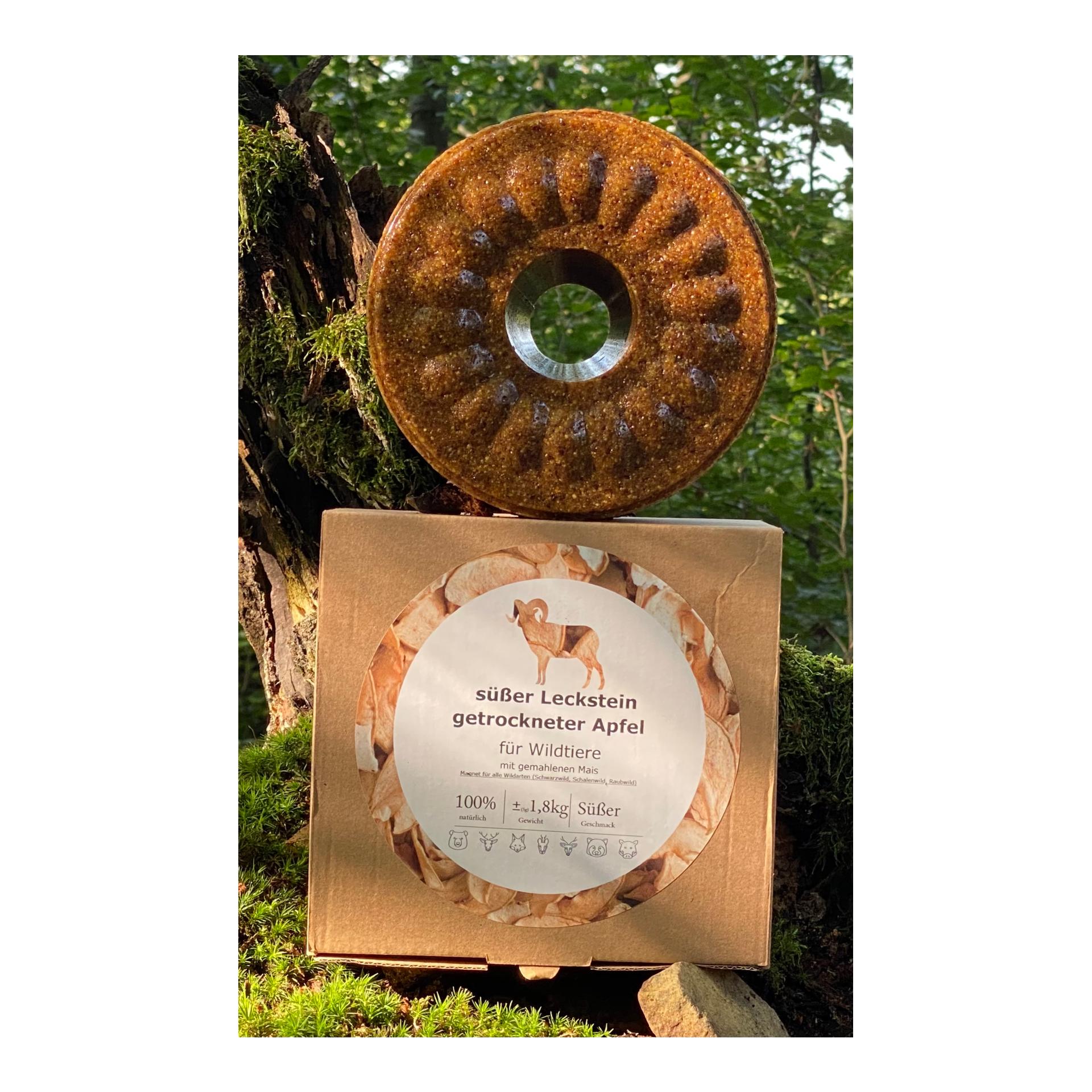 Leckstein süßer Apfel (getrockneter Apfel)