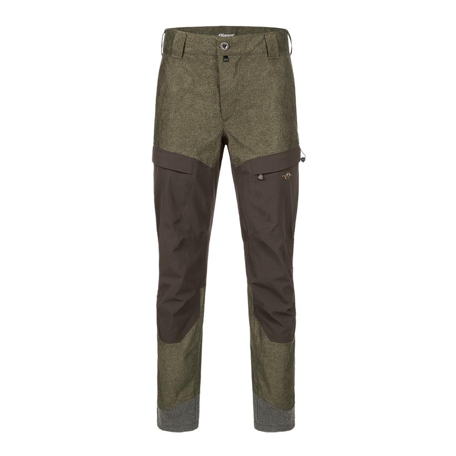 Ake Vintage Hose - Olive Mélange/Schwarz