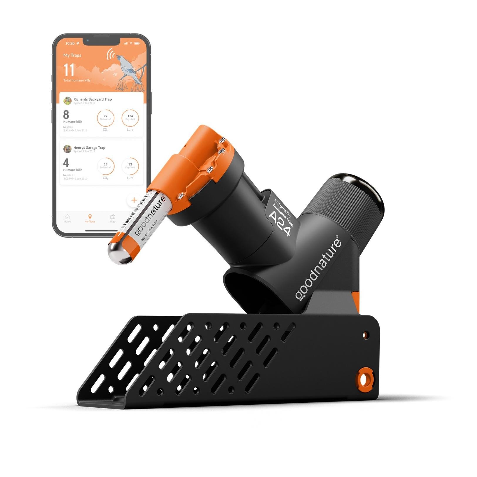 Automatische Ratten- und Mauseschussfalle A24 - Smart Set