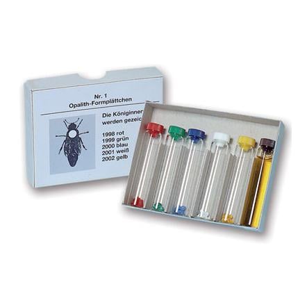 Image of Bienen Ruck Leucht Opalith Zeichenplättchen, inkl. Zeichenleim bei Hauptner.ch