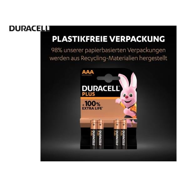 Pile Plus Power AAA/LR03 K4 4 pièces