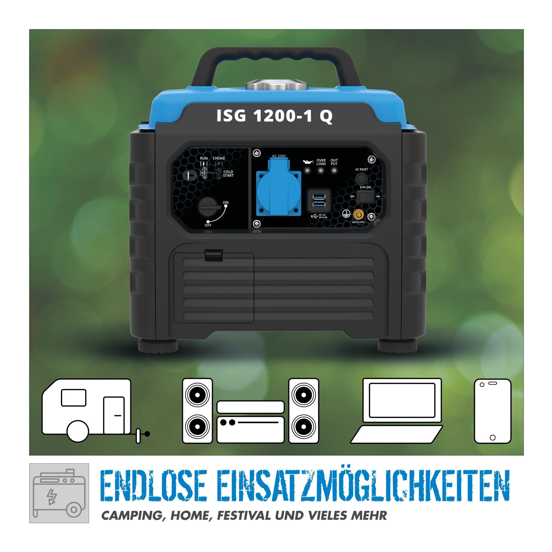 Güde Inverter Stromerzeuger ISG 1200-1 Q