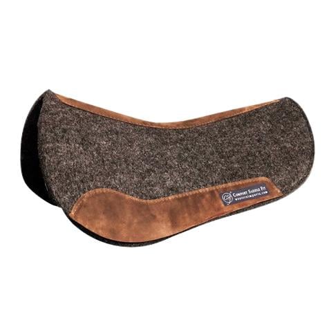 Woll-Filzpad Round Skirt - braun