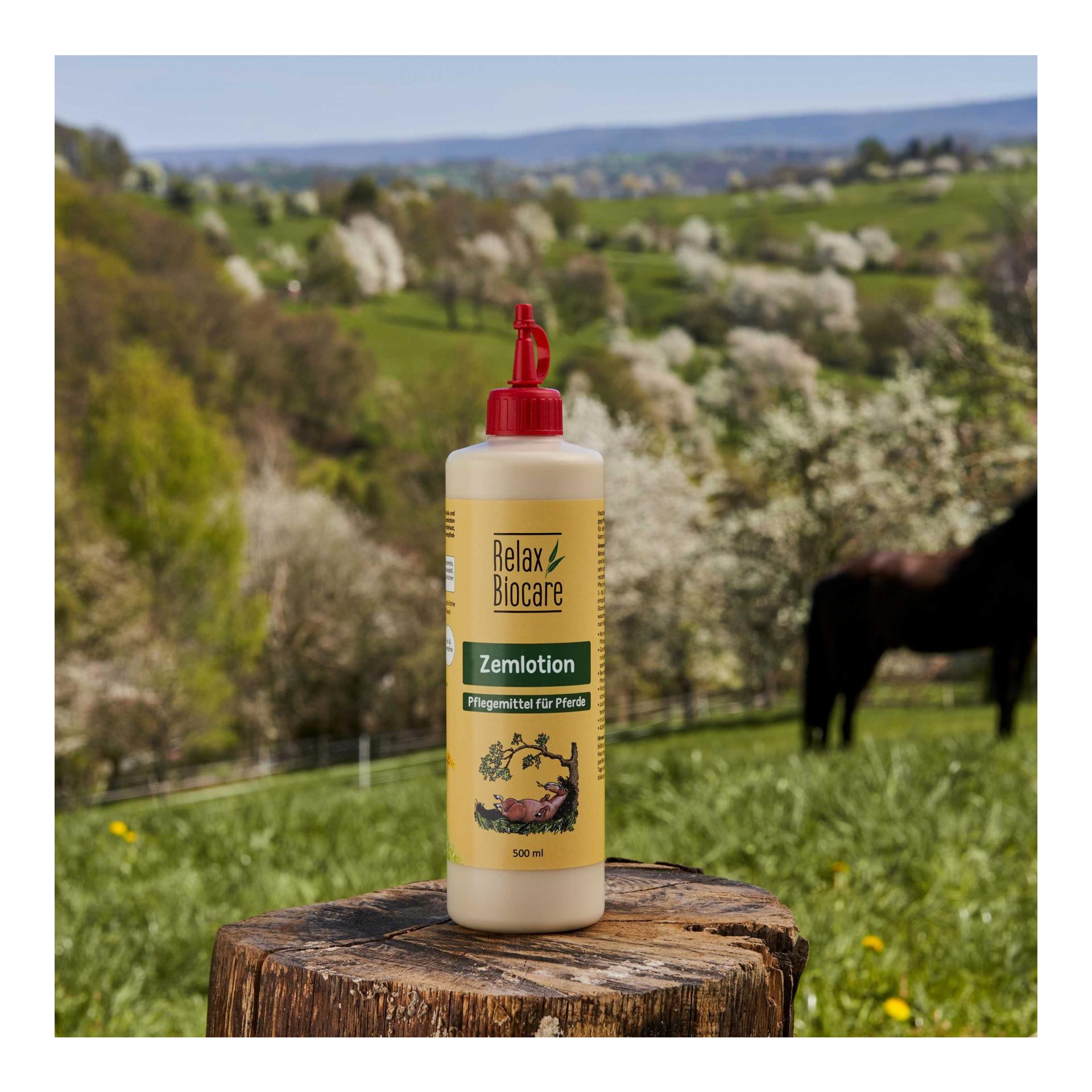 Image of Relax Biocare Zemlotion für Pferde - Weiss/Gelb - bei Hauptner.ch