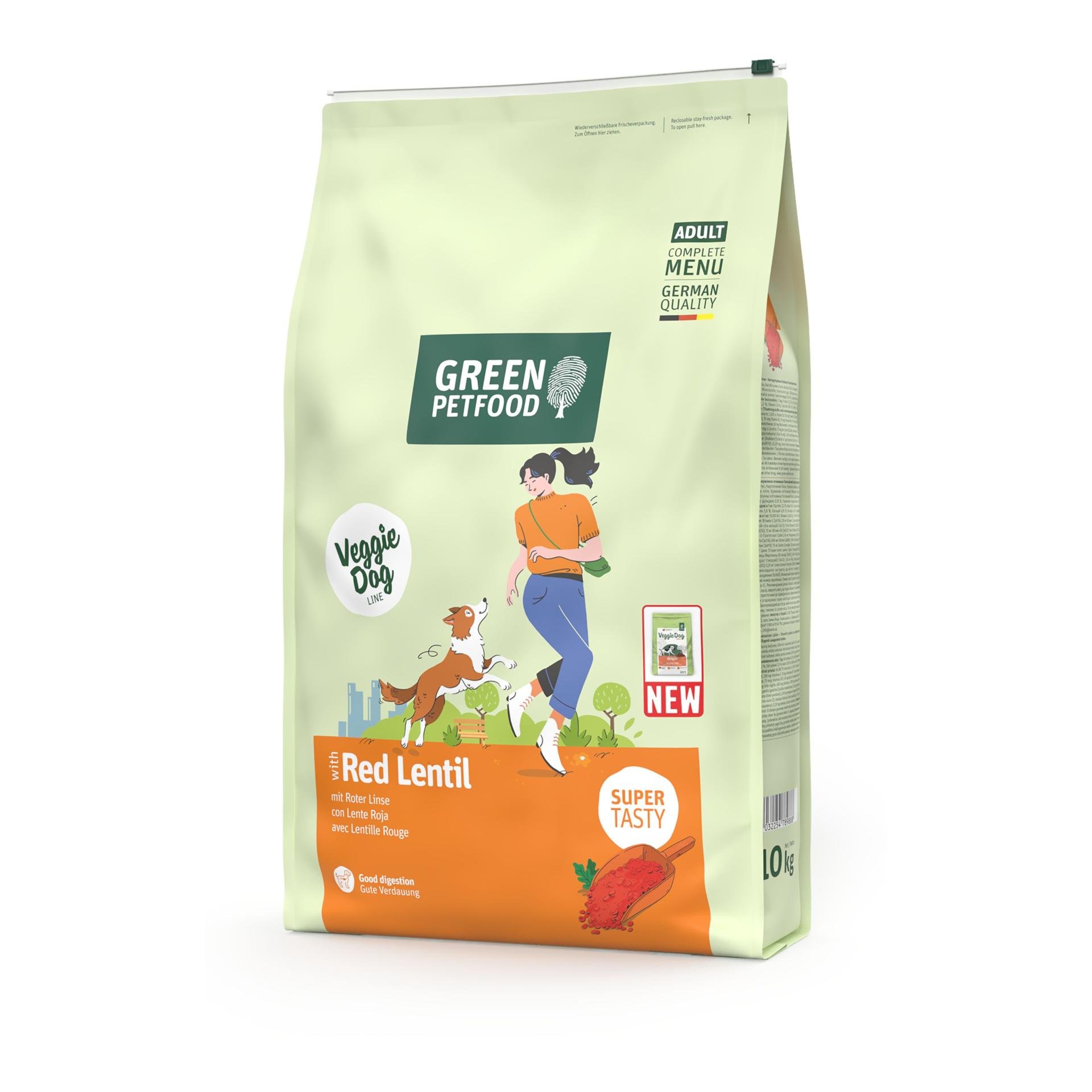 Veggie Dog Origin Adult mit roter Linse