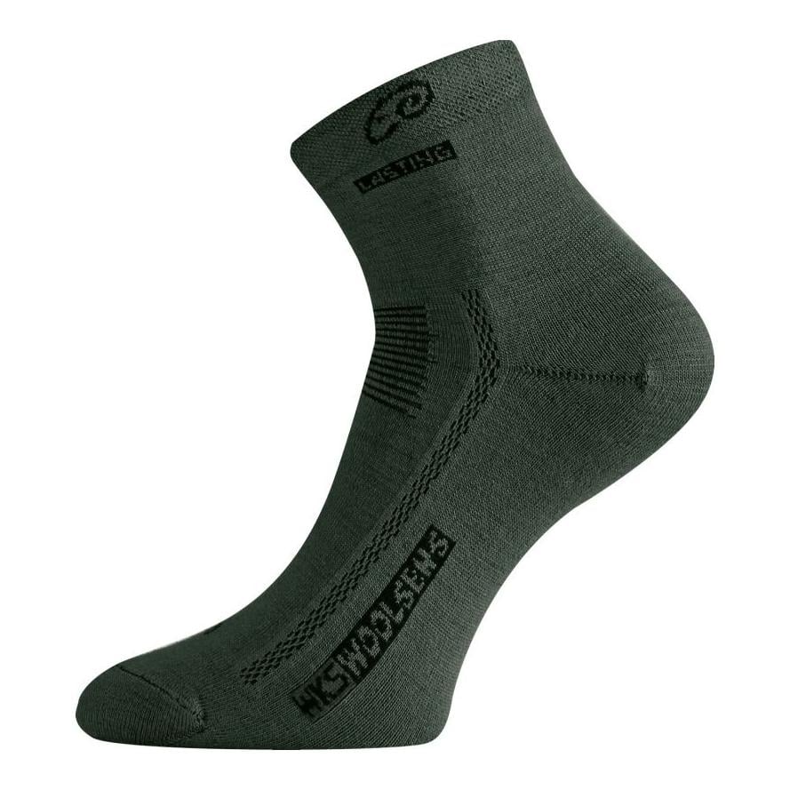 Chaussettes de randonnée unisexe en mérinos WKS Sommer - olive