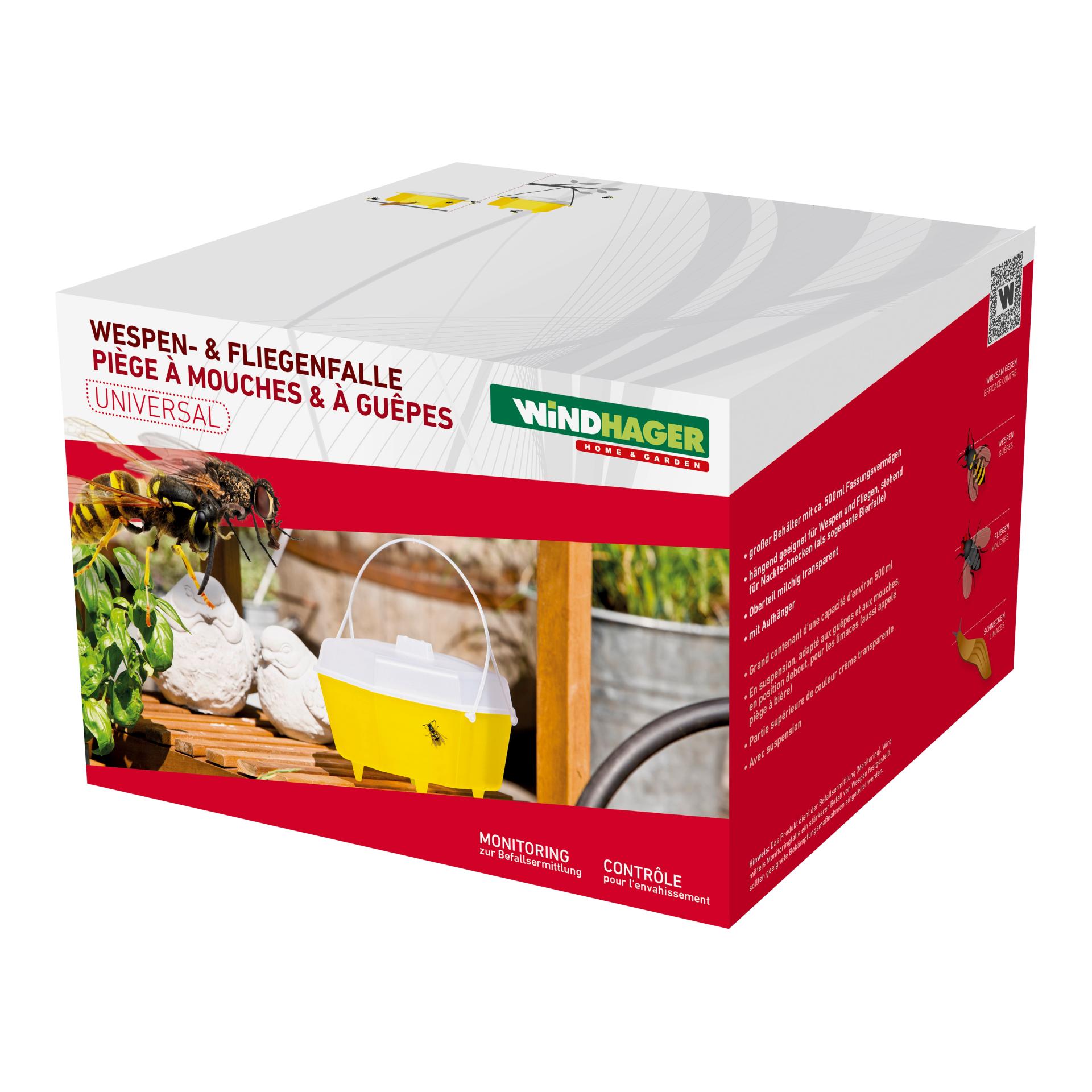 Universal - Falle XXL für Wespen und Fliegen - gelb