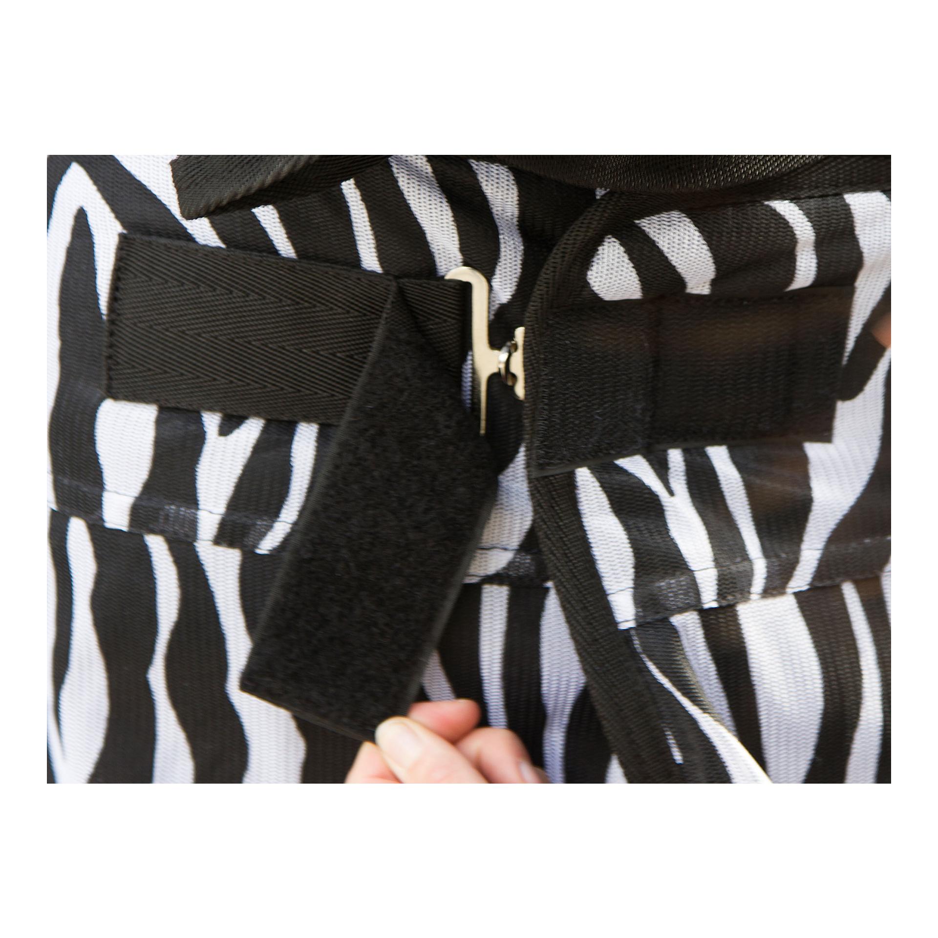 Fliegen- und Ekzemerdecke Zebra mit Halsteil