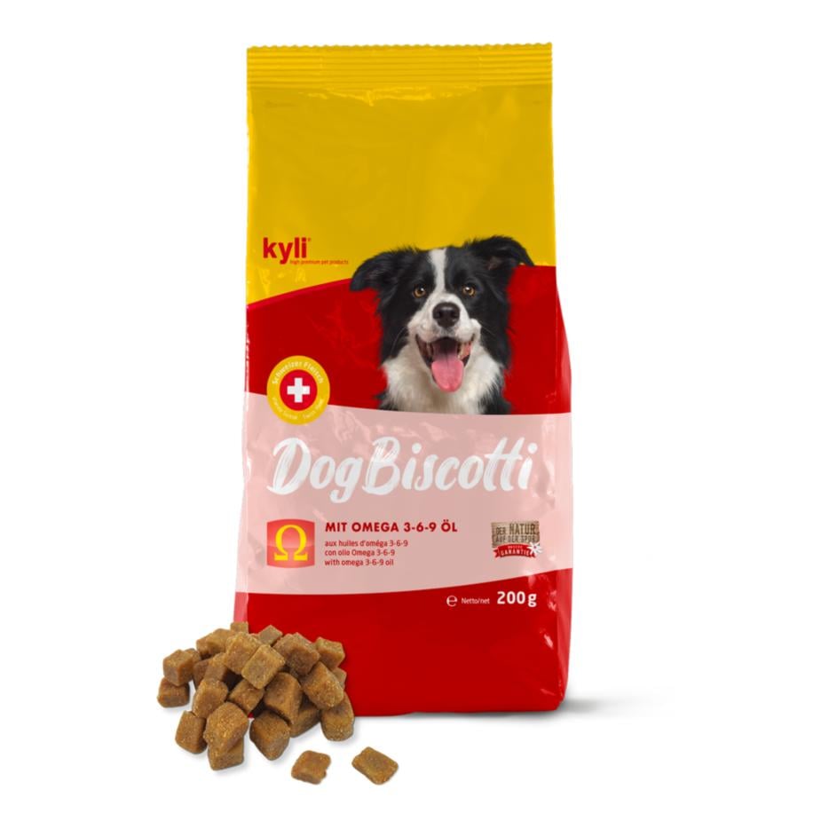 DogBiscotti mit Omega 3-6-9 Öl 