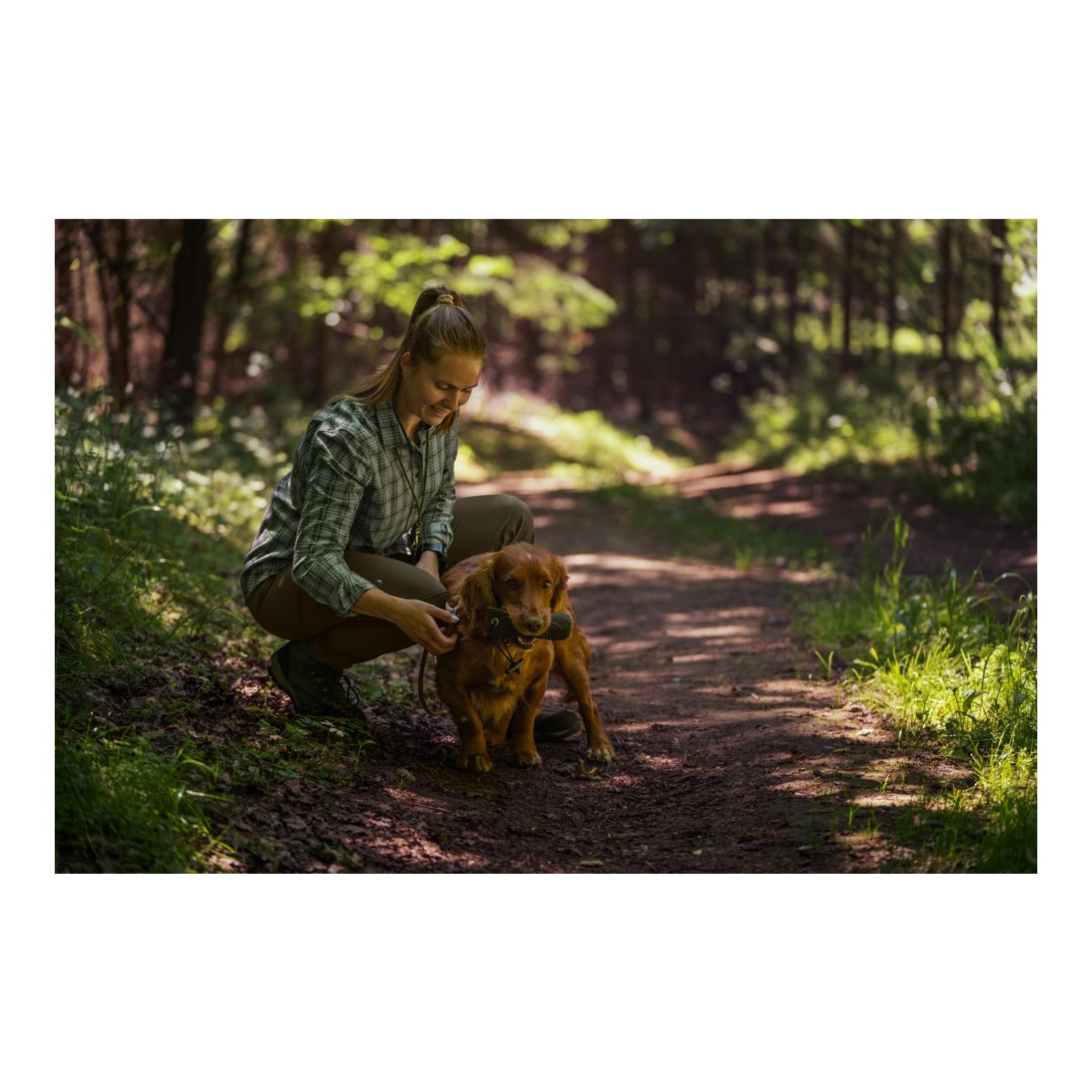 Larch Stretch Hose Women - Pine green