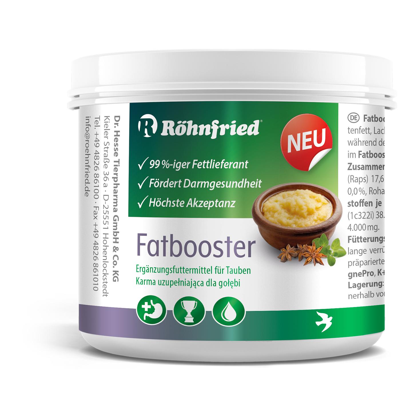 Fatbooster mit Oregano - Energiebooster für Tauben
