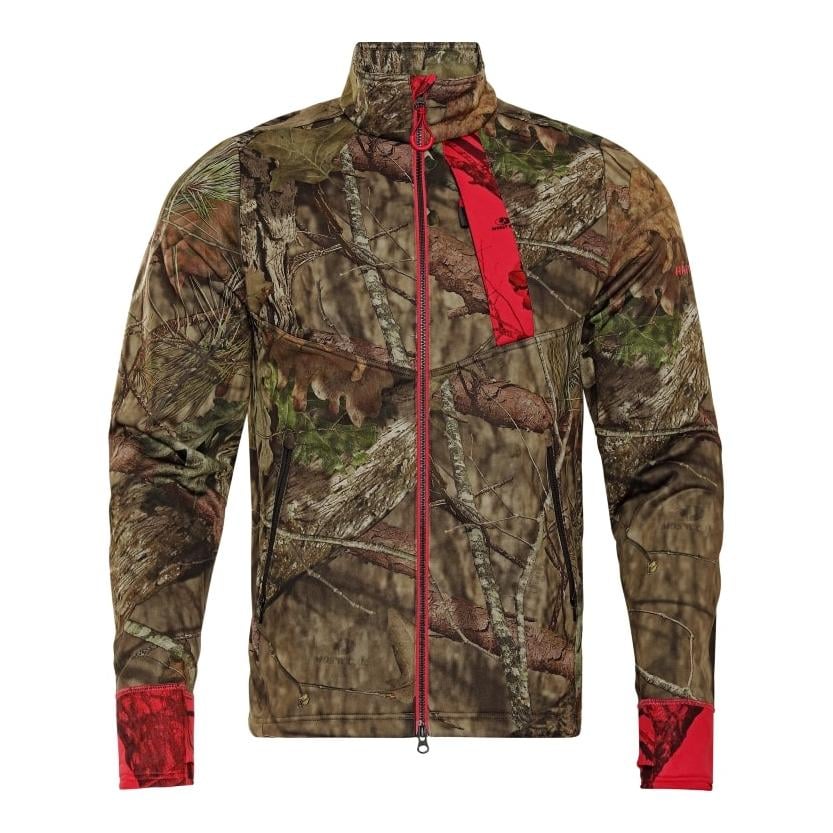 Image of Härkila Moose Hunter 2.0 Fleecejacke - MossyOak®Break-Up Country® / MossyOak®Red bei Hauptner.ch