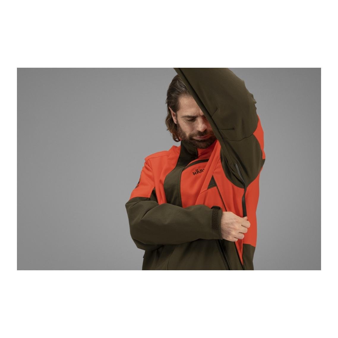 Wildboar Pro Jacke - orange blaze/willow green