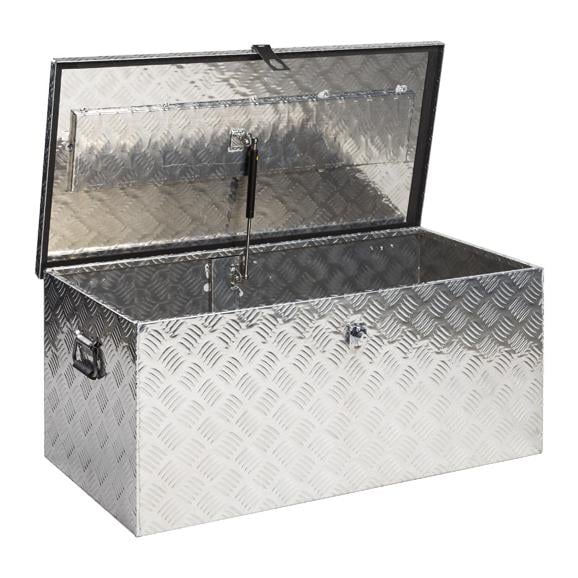 Aluriffelblechbox abschliessbar