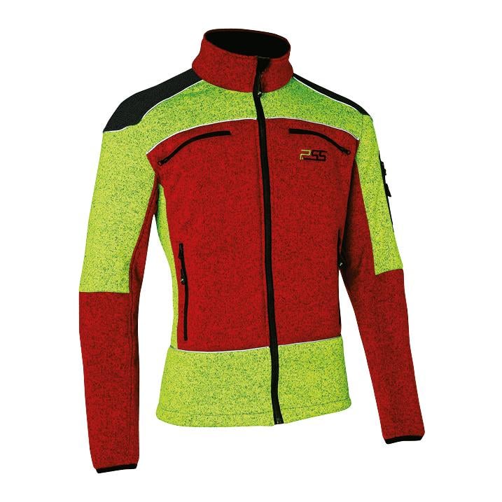 Image of PSS X-treme Arctic Faserstrickjacke - gelb/rot bei Hauptner.ch