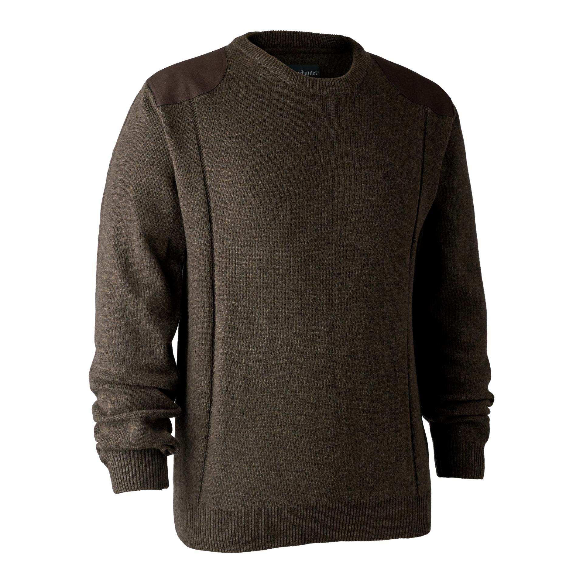 Image of Deerhunter Sheffield Pullover mit Rundhals - Dark Elm bei Hauptner.ch