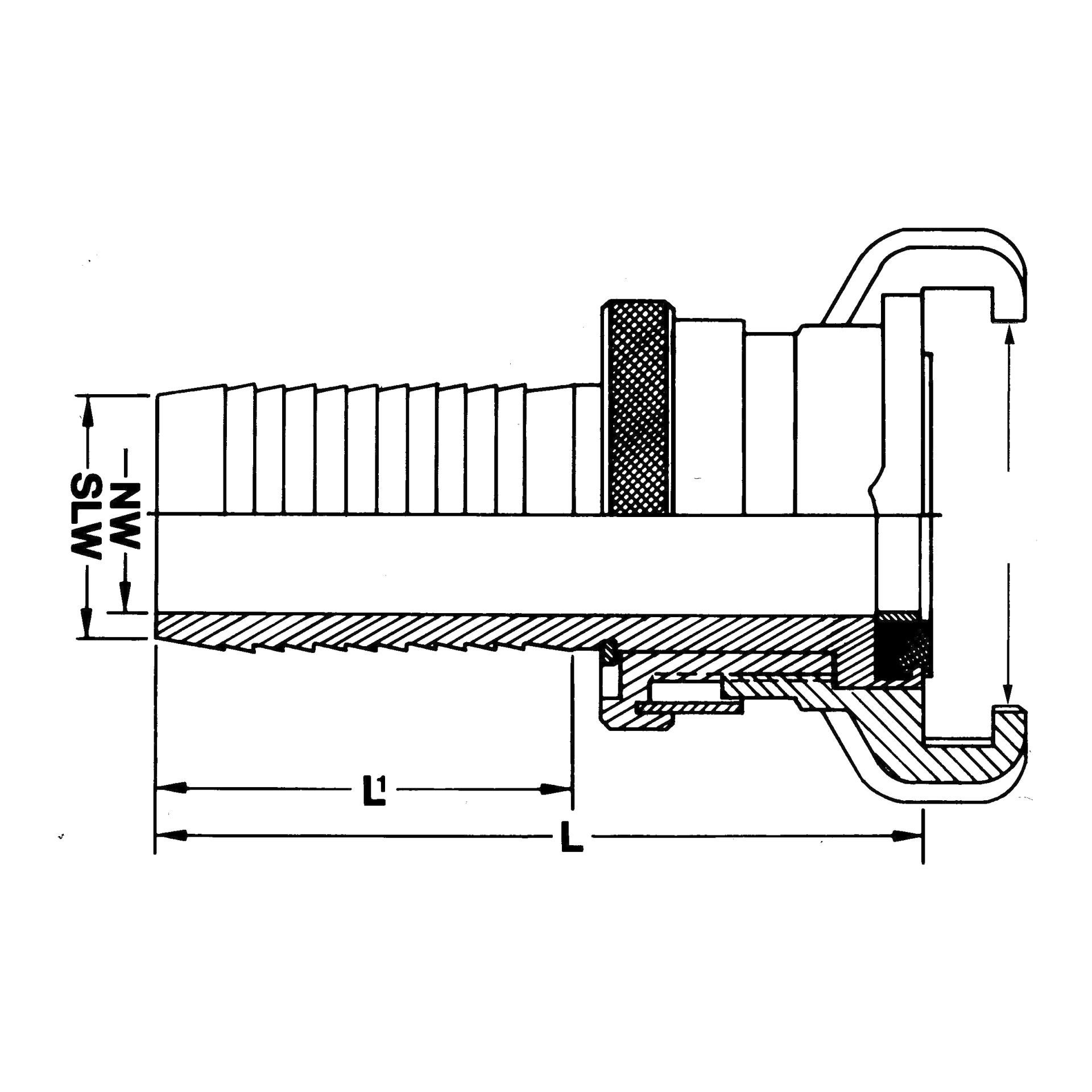 Geka GEKA® plus Schlauchstücke SH mit Tülle