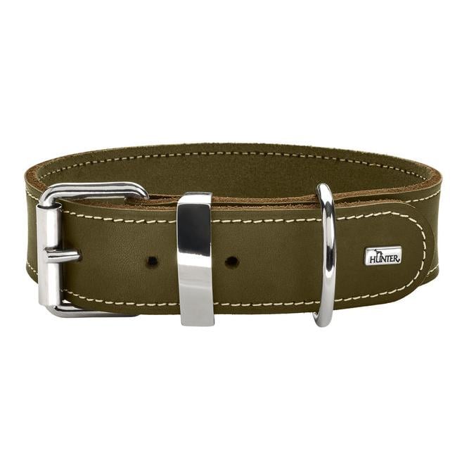 Image of Hunter Halsband Aalborg Special - leder/olivgrün bei Hauptner.ch