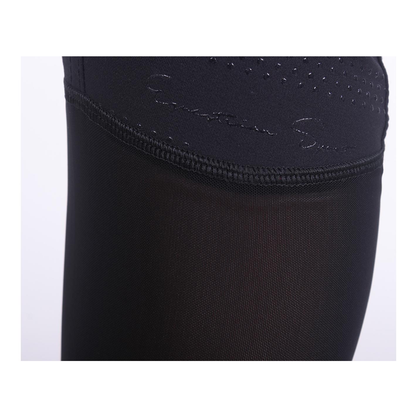 Bundle Reithose Yasmin Kniegripp schwarz + Kniestrümpfe Color 3er Set