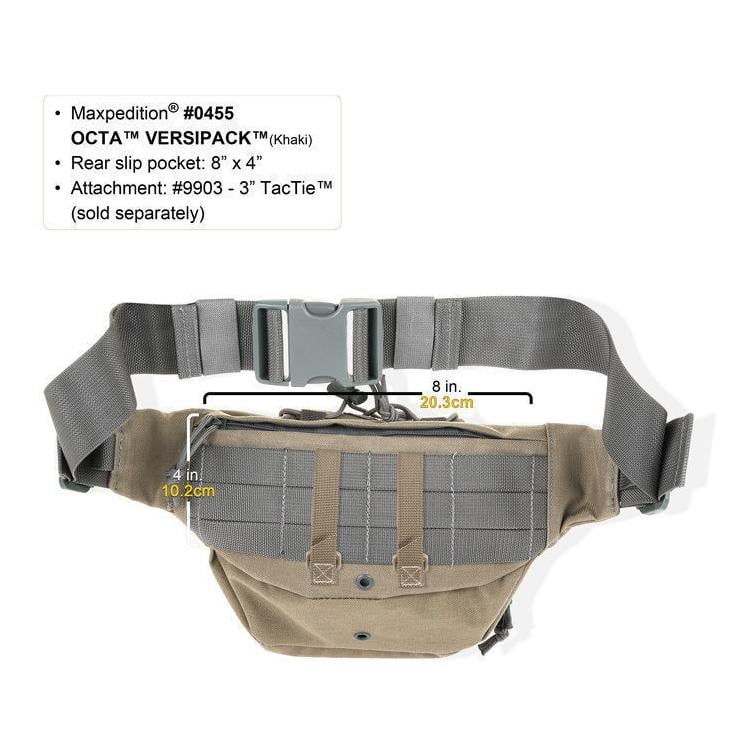 Bauchtasche Octa Versipack - Khaki