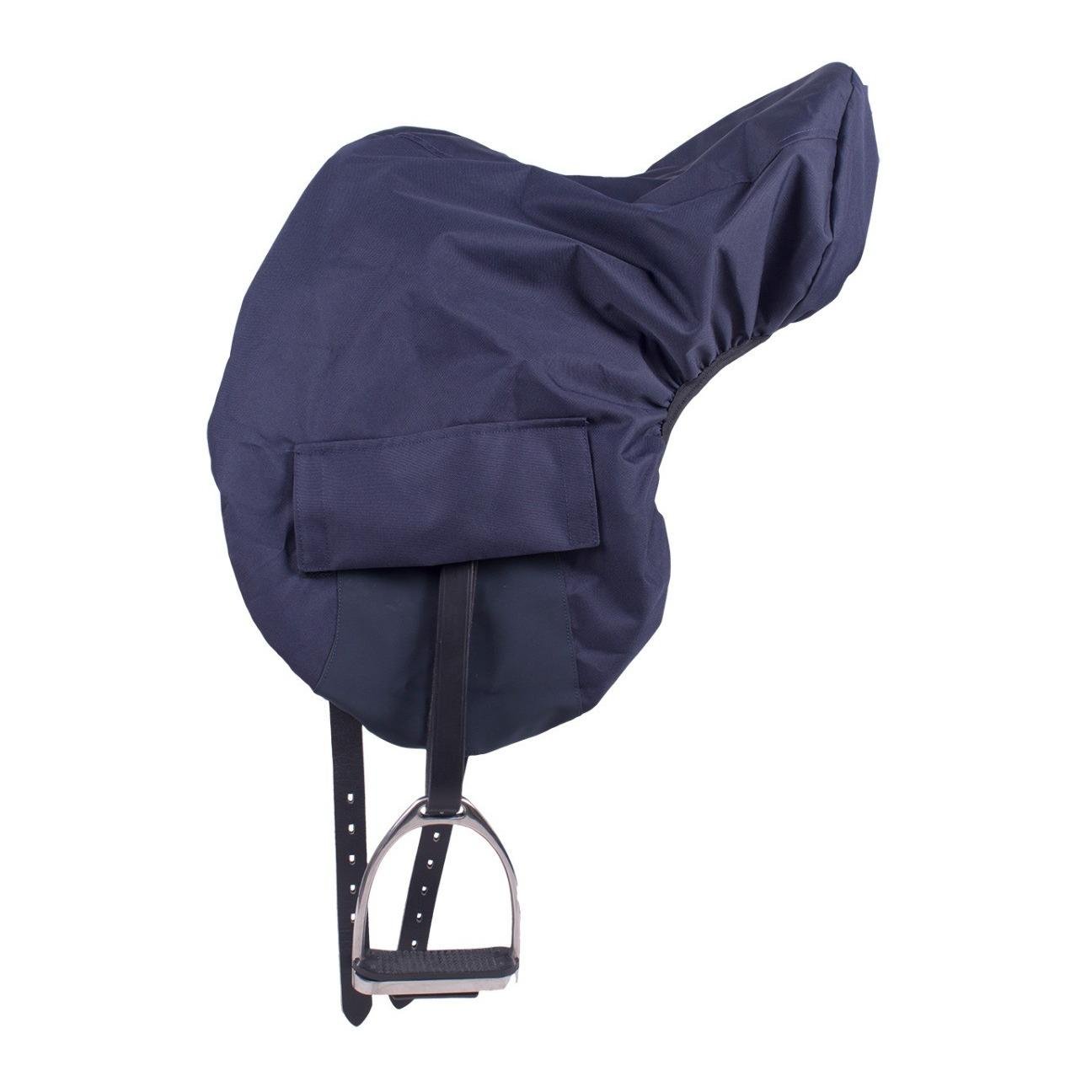 QHP Housse de selle turnout extra - bleu marine