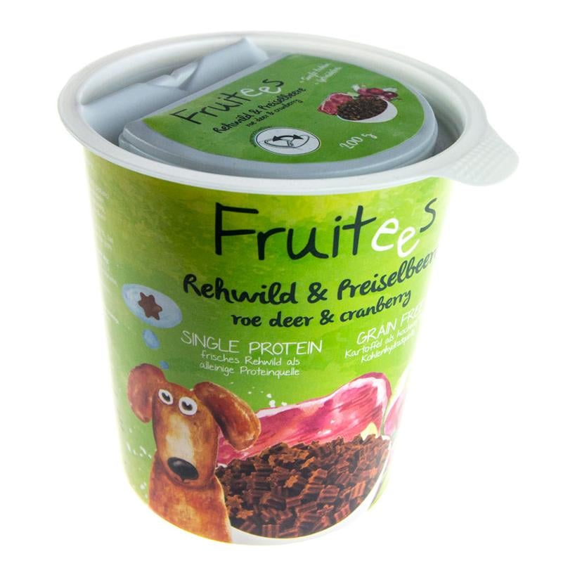 Image of Bosch Finest Snack Fruitees Rehwild+Preiselbeere 200g bei Hauptner.ch