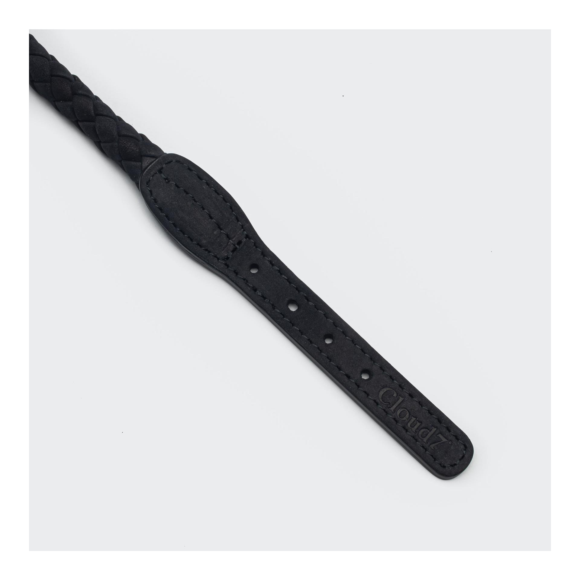 Collier de chien Ravello - black