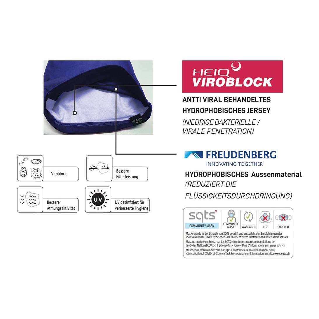 HEIQ Viroblock® Halsschlauch Winter Tube