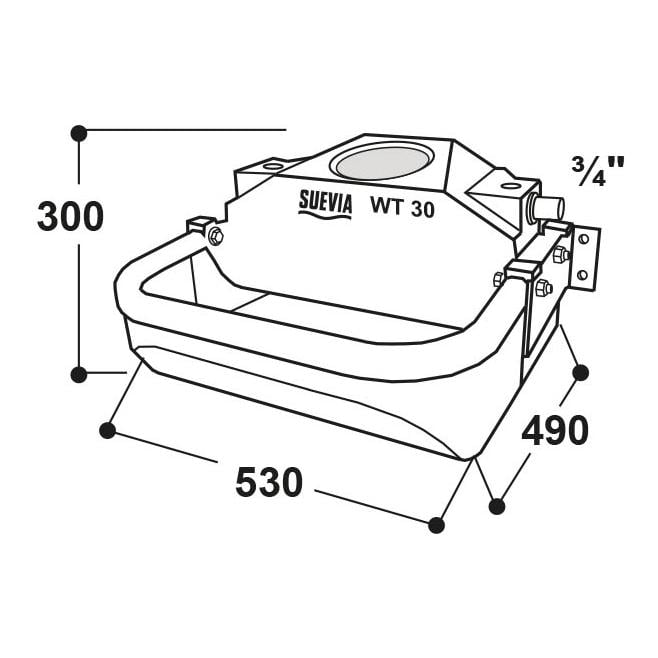 Weidetränke Modell WT30