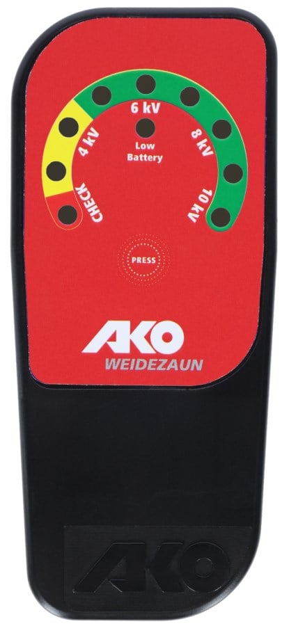 Zaunprüfer ohne Erdspiess