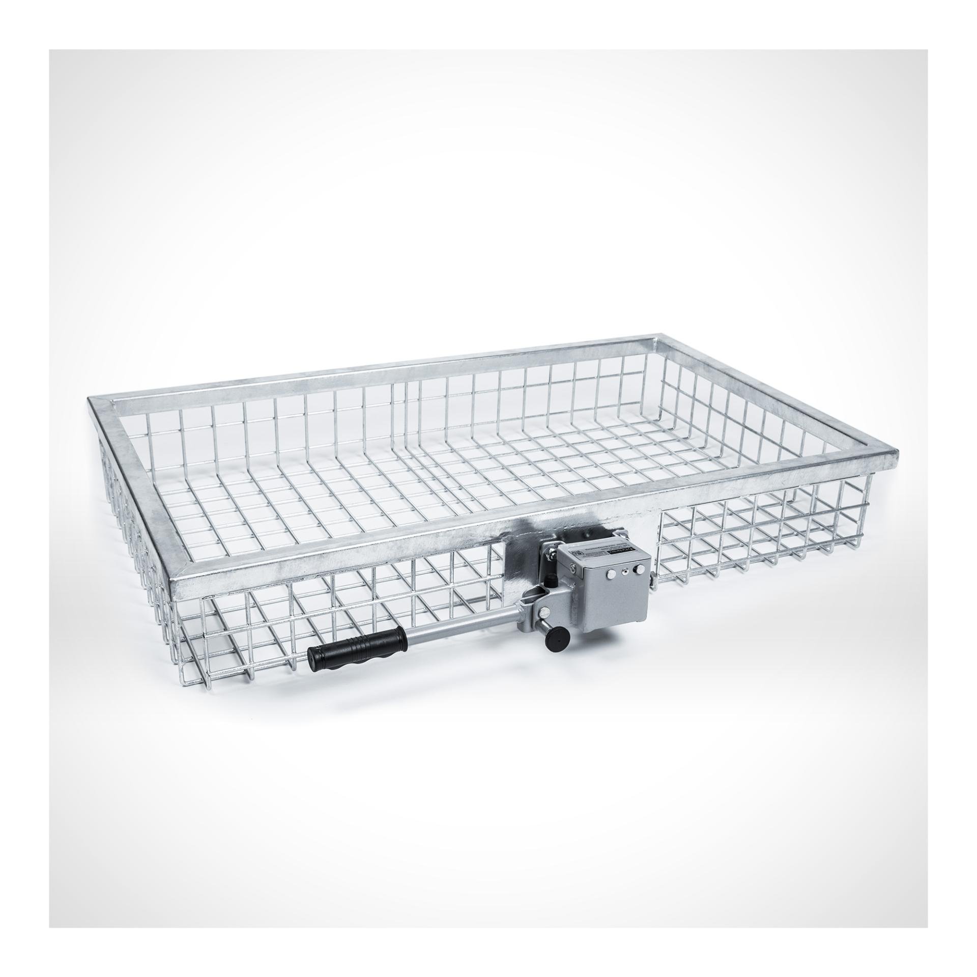 Heckträger Deep mit Schnellverschluss und Diebstahlschloss Maxi - 165mm tief verzinkt