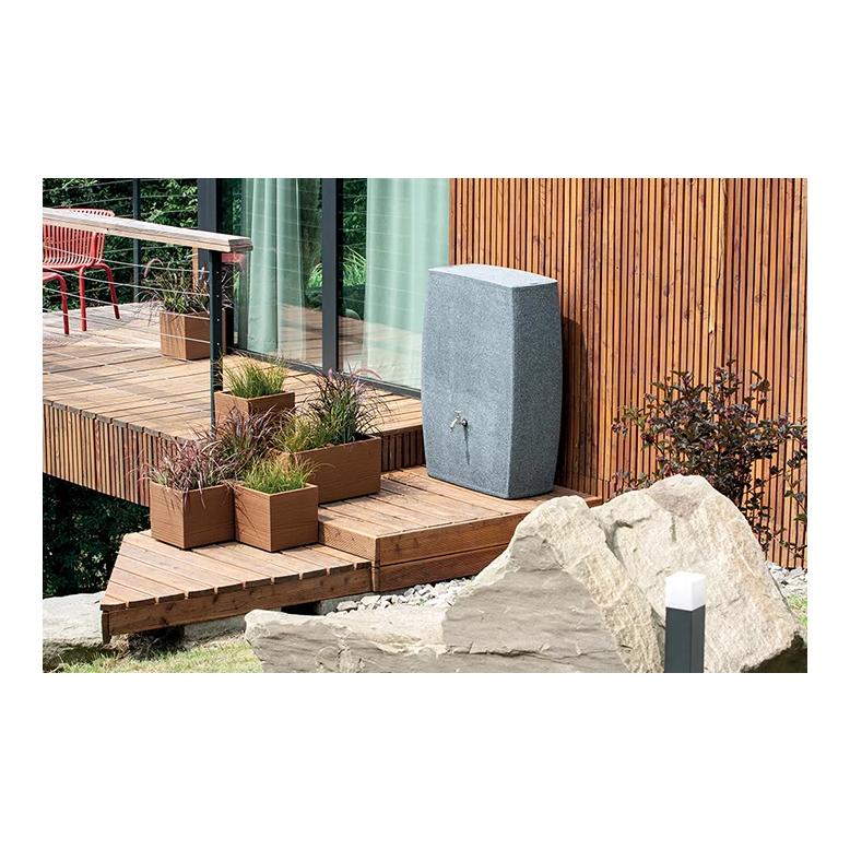 Prosperplast Pot de fleurs Madera Case ECO Wood