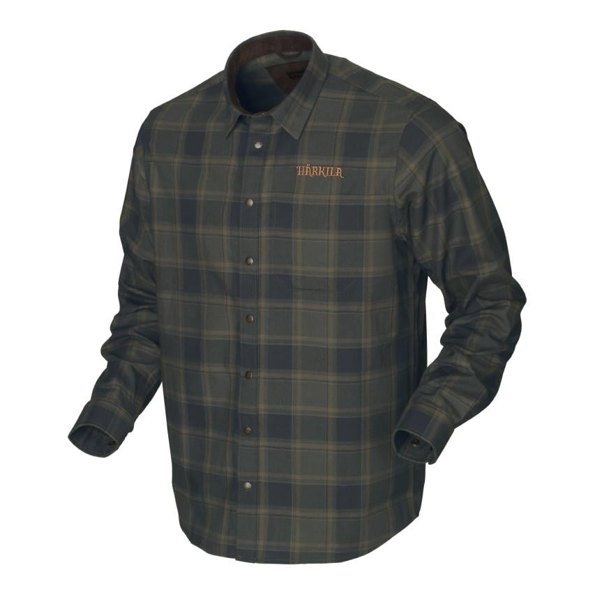 Image of Härkila Metso Active Hemd - willow green check bei Hauptner.ch