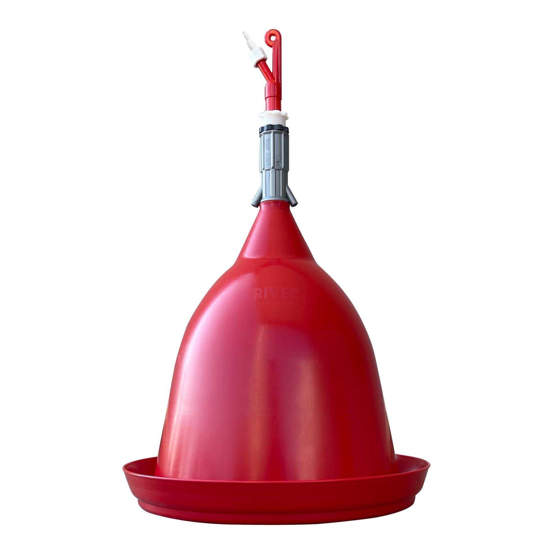 Automatische Rundtränke mit Schlauchventil 6x9mm & 12x17mm