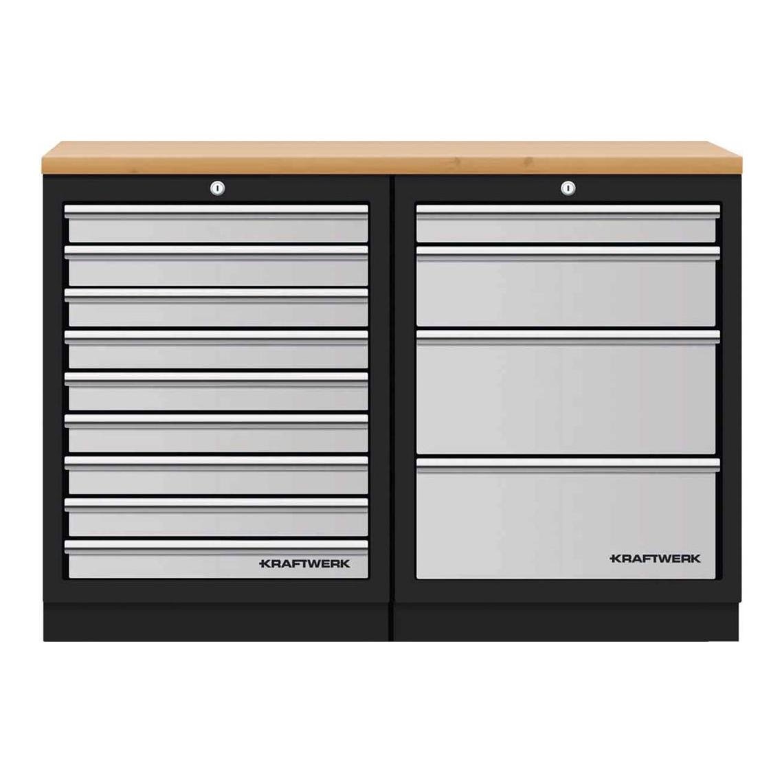 Mobilio 2er Kombi 4 & 9 Schubladen