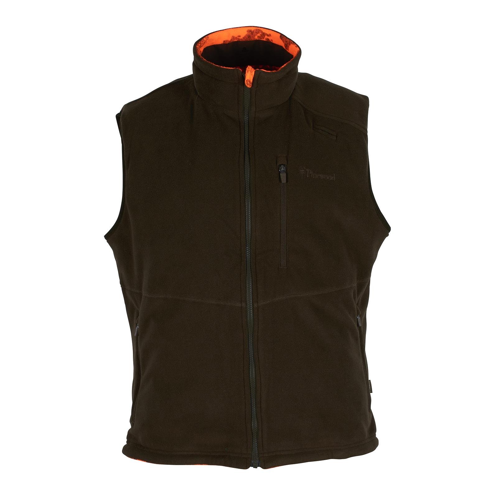 Pinewood Småland Camou Fleece-Wendeweste