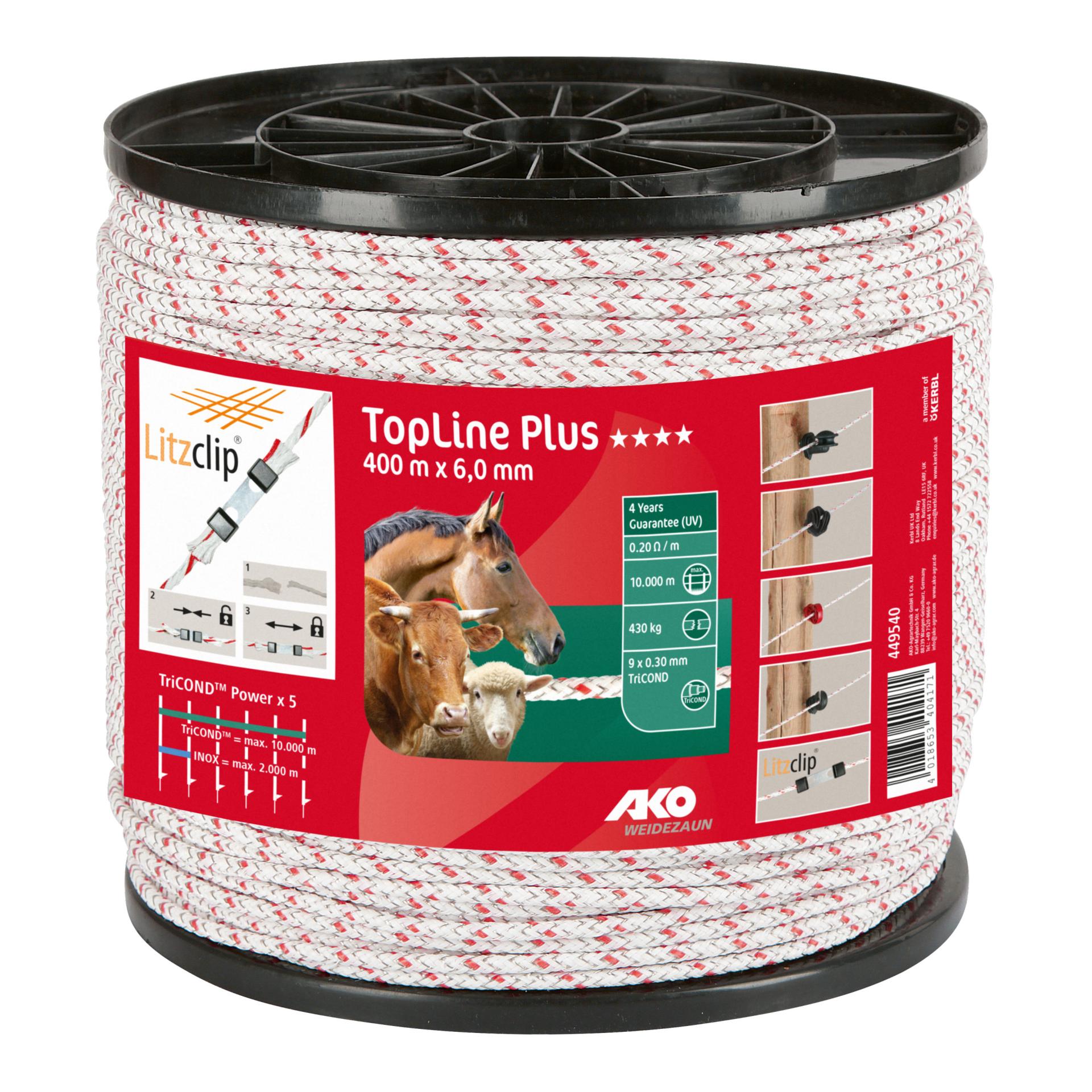 Corde pour clôtures TopLine Plus tressée