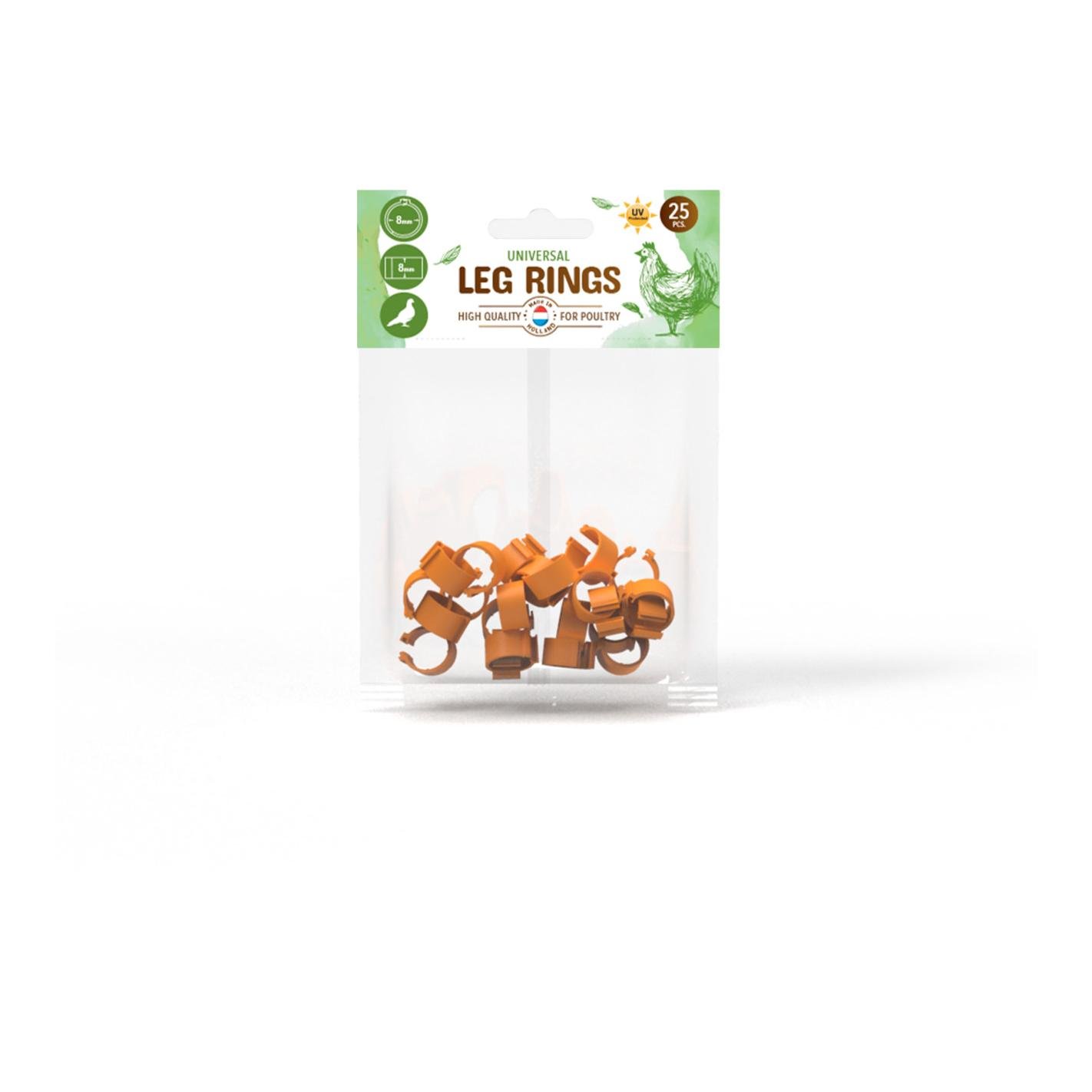 Hühnerfussringe 25 Stk.