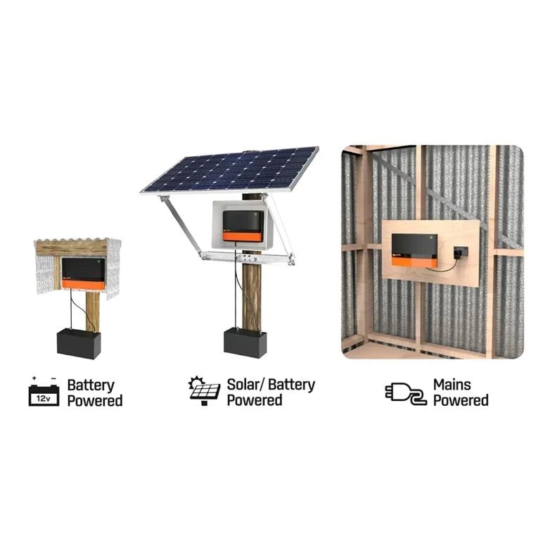 MBS3000i Weidezaungerät inkl. App Gateway und Fernbedienung