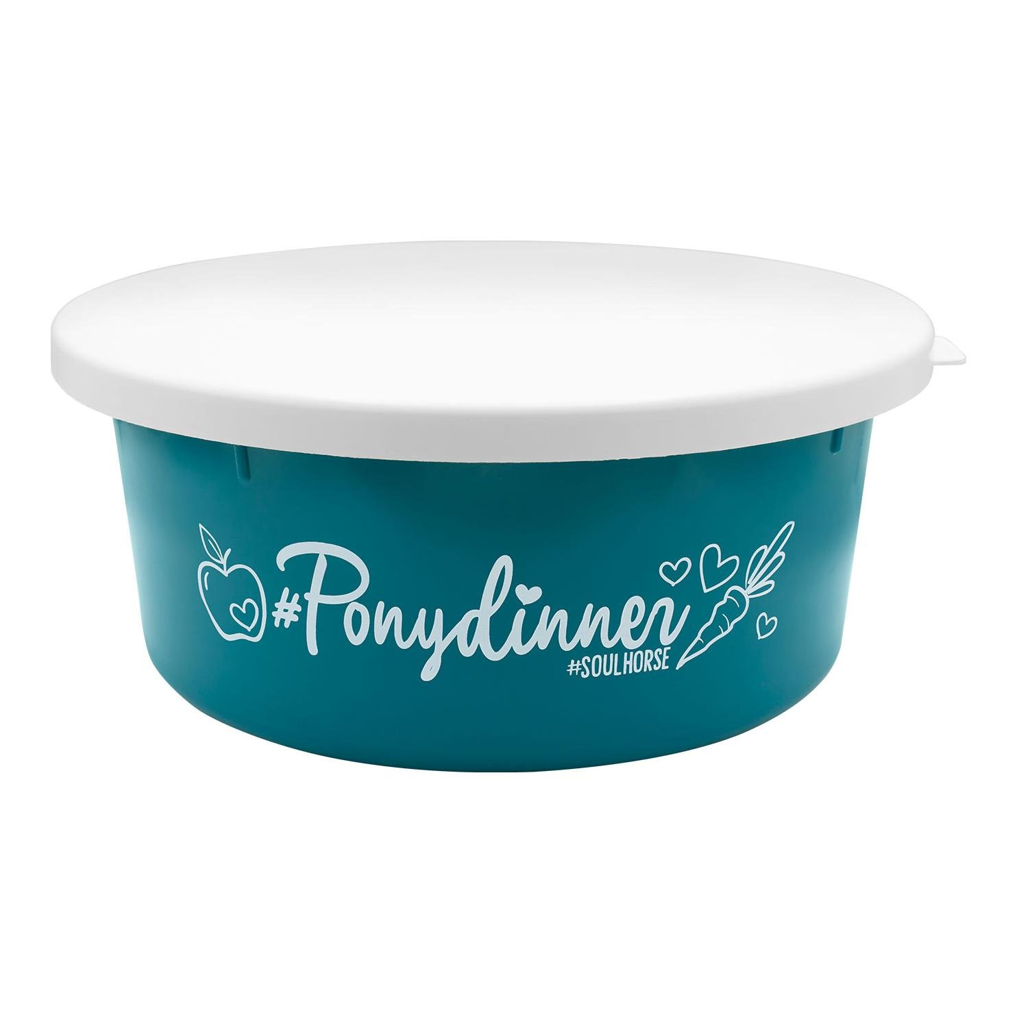 Futterschüssel "Ponydinner" - Schüssel einzeln