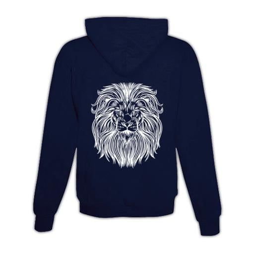 Hoodie mit Zipper Löwe Unisex