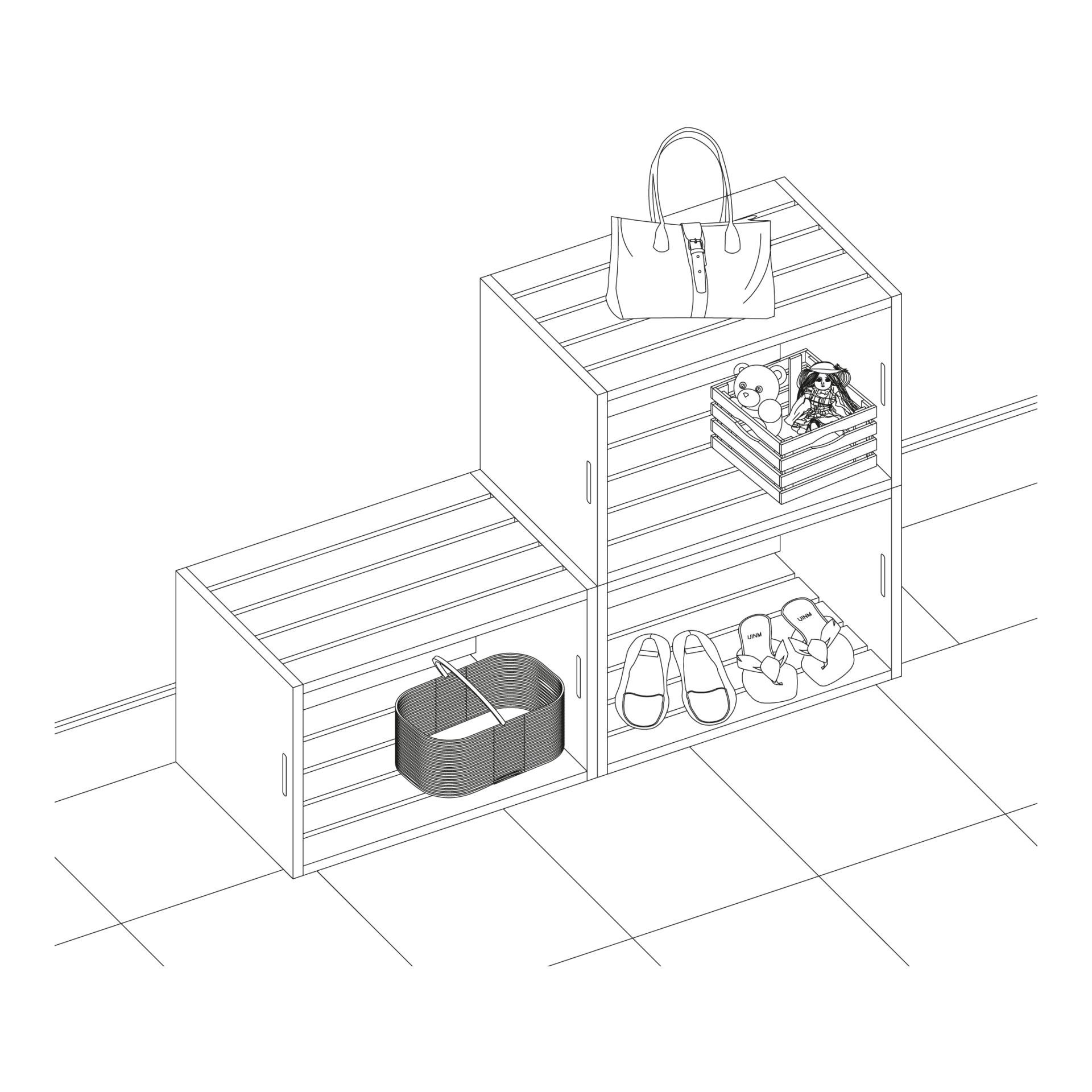 Obst- und Gemüsekiste