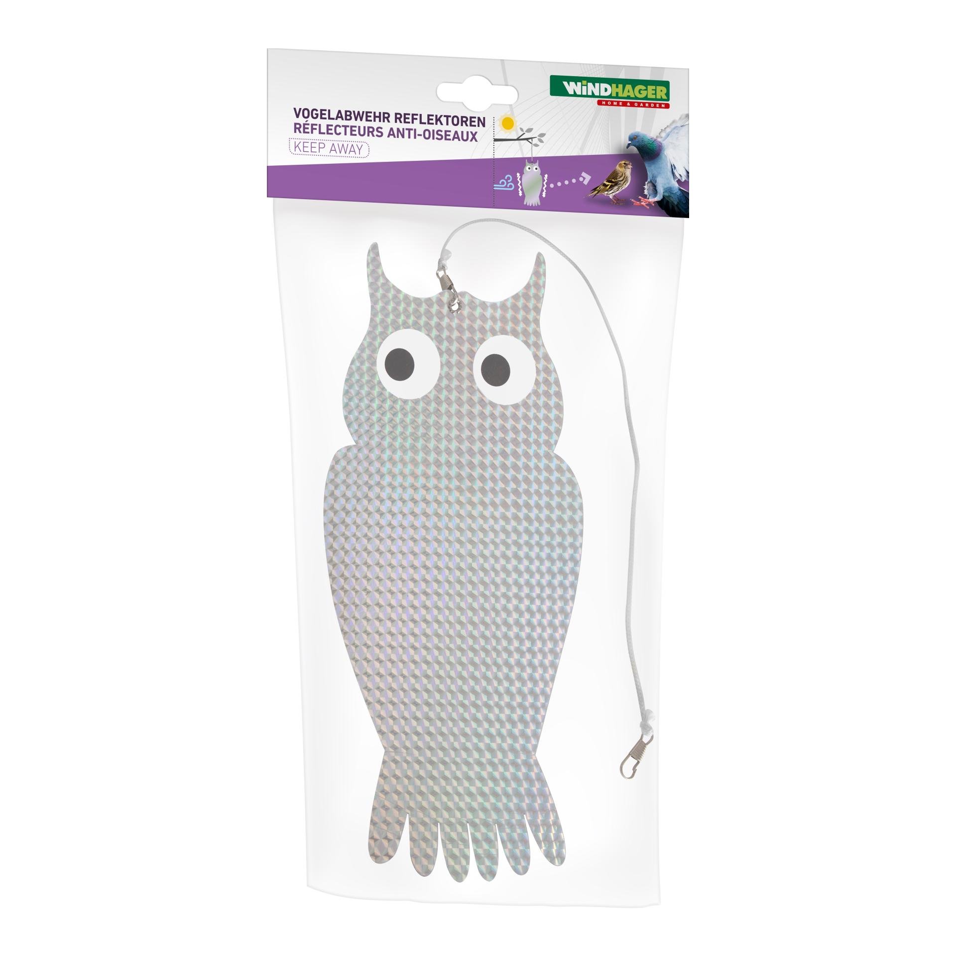 Réflecteur contre les oiseaux et le gibier